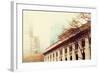Astor Hall/New York Public Library, Manhattan, Surrounded by Fog-Sabine Jacobs-Framed Photographic Print