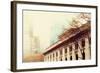 Astor Hall/New York Public Library, Manhattan, Surrounded by Fog-Sabine Jacobs-Framed Photographic Print