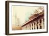 Astor Hall/New York Public Library, Manhattan, Surrounded by Fog-Sabine Jacobs-Framed Photographic Print