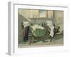 Astor House Reading Room, 1840-Nicolino Calyo-Framed Giclee Print