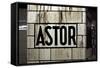 Astor Place Subway Station NYC-null-Framed Stretched Canvas