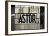 Astor Place Subway Station NYC-null-Framed Photo