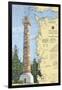 Astoria Column, Oregon - Nautical Chart-Lantern Press-Framed Art Print