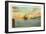 Astoria Harbor at Sunset, Oregon-null-Framed Art Print