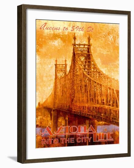 Astoria Line-The Vintage Collection-Framed Giclee Print