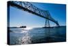 Astoria-Megler Bridge over the Columbia River, Astoria, Oregon-Mark A Johnson-Stretched Canvas