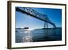 Astoria-Megler Bridge over the Columbia River, Astoria, Oregon-Mark A Johnson-Framed Photographic Print