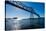 Astoria-Megler Bridge over the Columbia River, Astoria, Oregon-Mark A Johnson-Stretched Canvas