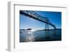 Astoria-Megler Bridge over the Columbia River, Astoria, Oregon-Mark A Johnson-Framed Photographic Print