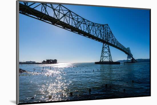 Astoria-Megler Bridge over the Columbia River, Astoria, Oregon-Mark A Johnson-Mounted Photographic Print