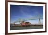 Astoria-Melger Bridge, Cannery Pier Hotel on the Columbia River, Astoria, Oregon, USA-Jamie & Judy Wild-Framed Photographic Print