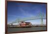 Astoria-Melger Bridge, Cannery Pier Hotel on the Columbia River, Astoria, Oregon, USA-Jamie & Judy Wild-Framed Photographic Print