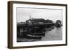 Astoria, Oregon - Exterior View of Union Fishermen's Co-Op Packing Buildingg-Lantern Press-Framed Art Print
