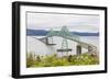 Astoria, Oregon, USA. The Astoria-Megler bridge across the Columbia River.-Emily Wilson-Framed Photographic Print