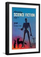 Astounding Science Fiction, December 1947-null-Framed Art Print