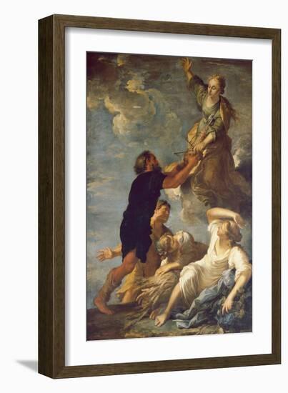 Astraea Leaves the Earth by Salvator Rosa-Salvator Rosa-Framed Giclee Print