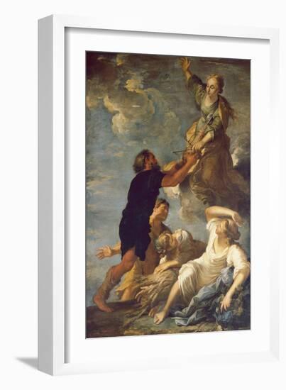 Astraea Leaves the Earth by Salvator Rosa-Salvator Rosa-Framed Giclee Print