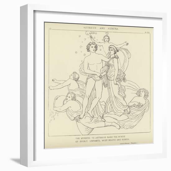 Astraeus and Aurora-John Flaxman-Framed Giclee Print