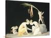 Astragals Players-Antonio Canova-Stretched Canvas