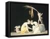 Astragals Players-Antonio Canova-Framed Stretched Canvas