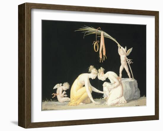 Astragals Players-Antonio Canova-Framed Giclee Print