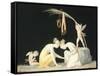 Astragals Players-Antonio Canova-Framed Stretched Canvas