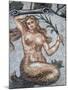 Astral Sign of Virgo in Mosaic in Galleria Umberto, Naples, Campania, Italy, Europe-null-Mounted Photographic Print