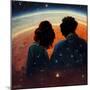 Astro Cruise 14 - We Belong To Eachother in the Cosmos-Ben Heine-Mounted Giclee Print