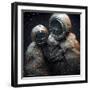 Astro Cruise 16 - Eternal Travellers in Plastic Uniforms-Ben Heine-Framed Giclee Print