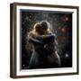 Astro Cruise 21 - The Two of Us in the Universe-Ben Heine-Framed Giclee Print