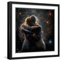 Astro Cruise 21 - The Two of Us in the Universe-Ben Heine-Framed Giclee Print