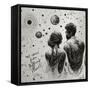 Astro Cruise 25 - We Come From Different Planets-Ben Heine-Framed Stretched Canvas