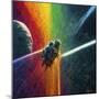 Astro Cruise 7 - Multi Rainbow-Ben Heine-Mounted Giclee Print