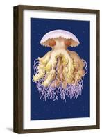 Astro-Jellyfish-Ernst Haeckel-Framed Art Print