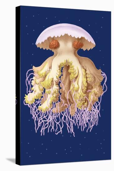 Astro-Jellyfish-Ernst Haeckel-Stretched Canvas