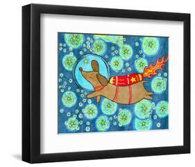 Astrodog-My Zoetrope-Framed Giclee Print