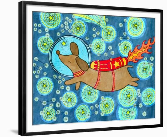 Astrodog-My Zoetrope-Framed Giclee Print