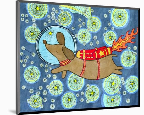 Astrodog-My Zoetrope-Mounted Art Print