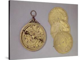 Astrolabe, 1216-Abu Bakr Ibn Jusuf-Stretched Canvas