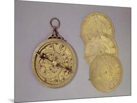 Astrolabe, 1216-Abu Bakr Ibn Jusuf-Mounted Giclee Print