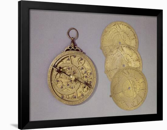 Astrolabe, 1216-Abu Bakr Ibn Jusuf-Framed Giclee Print