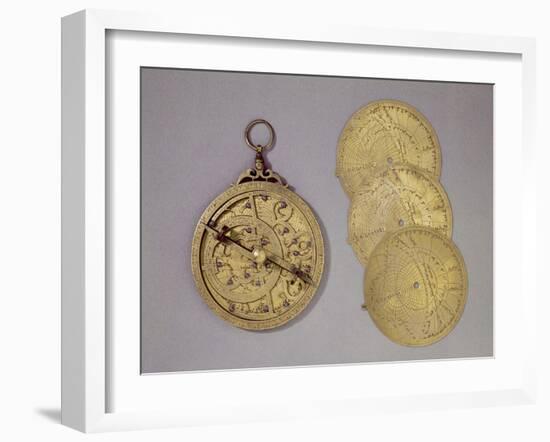 Astrolabe, 1216-Abu Bakr Ibn Jusuf-Framed Giclee Print