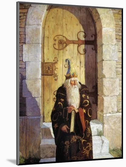 Astrologer, 1916-Newell Convers Wyeth-Mounted Giclee Print