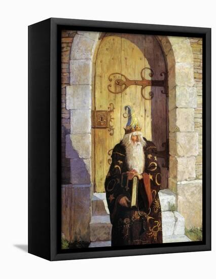 Astrologer, 1916-Newell Convers Wyeth-Framed Stretched Canvas