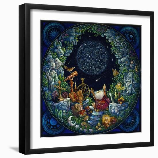 Astrologer 2-Bill Bell-Framed Giclee Print