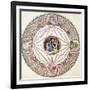 Astrologer in the Zodiac-Science Source-Framed Premium Giclee Print