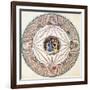Astrologer in the Zodiac-Science Source-Framed Giclee Print