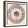 Astrologer in the Zodiac-Science Source-Framed Giclee Print