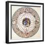 Astrologer in the Zodiac-Science Source-Framed Giclee Print