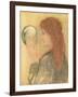 Astrologia, 1893 (Pastel on Paper)-Edward Burne-Jones-Framed Giclee Print